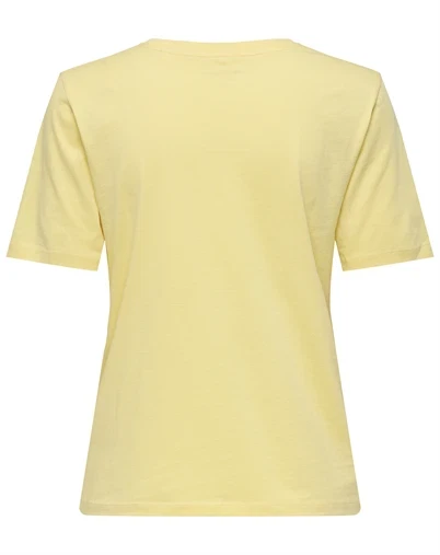 Only - ONLHappy O-Neck T-Shirt - Sunlight